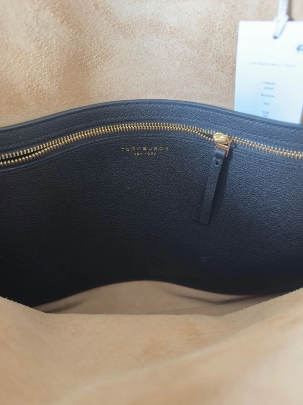 Tory Burch Lee Radziwill Tote Bag Black NWT $995 retail